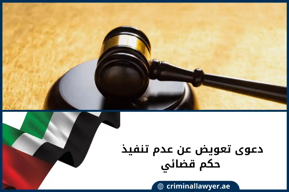دعوى تعويض عن عدم تنفيذ حكم قضائي الإمارات