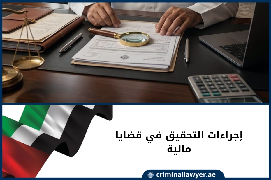 إجراءات التحقيق في قضايا مالية