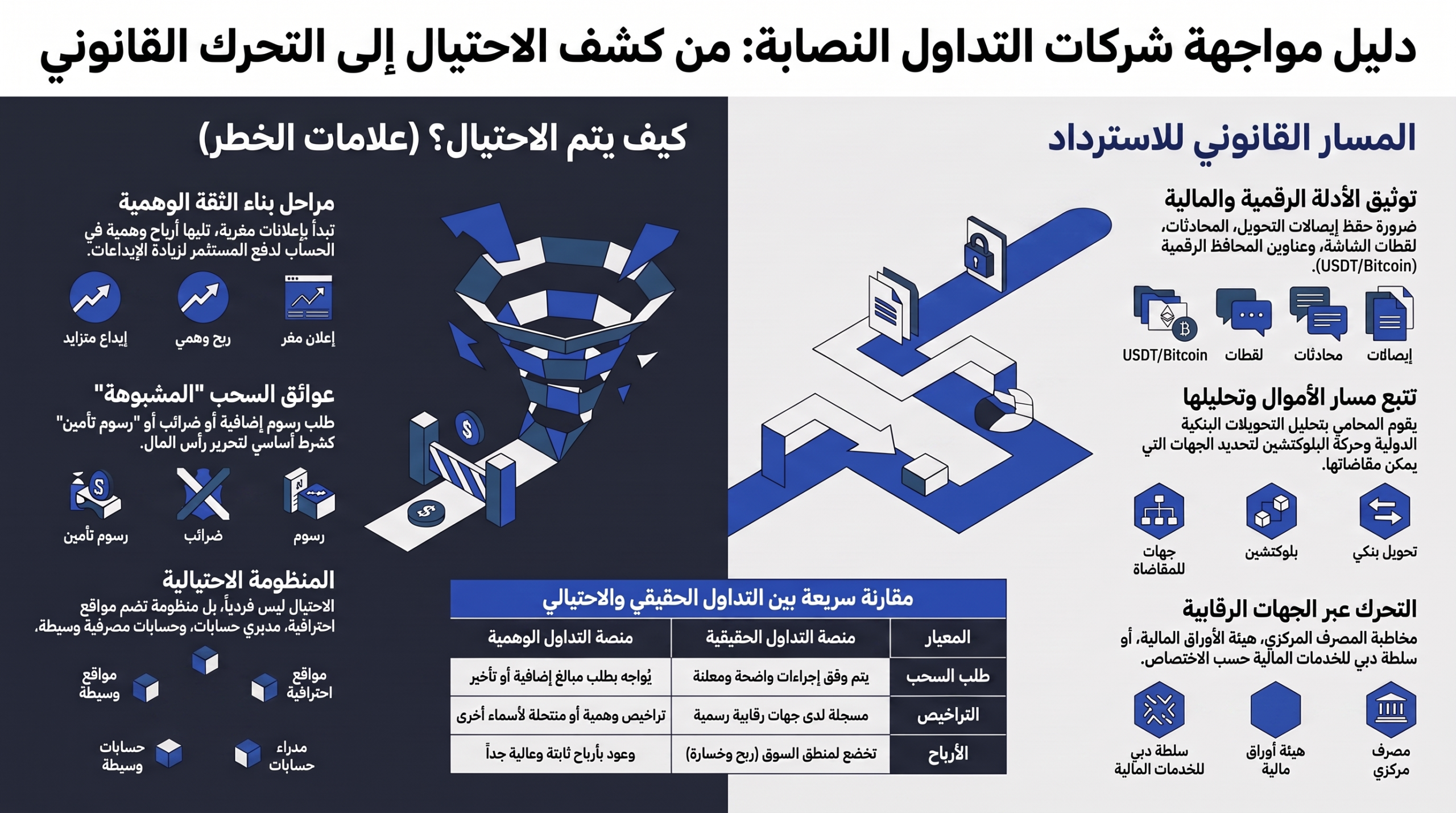 دليل مواجهة شركات التداول النصابة